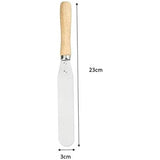 Tala palette knife featuring stainless steel and wood handle (British brand)
