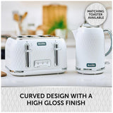 Breville Electric Kettle White Chrome 1.7 Litre - British product