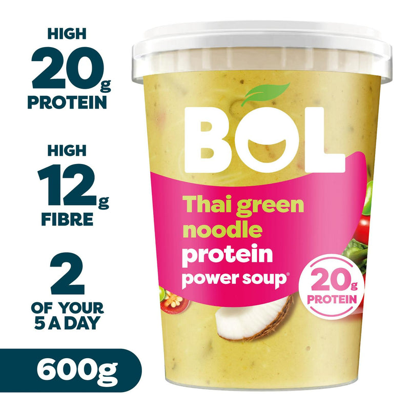 BOL Thai Green Noodle Protein Power Soup