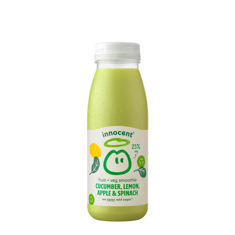 Innocent Cucumber Lemon Apple Spinach Smoothie 250ml, UK version