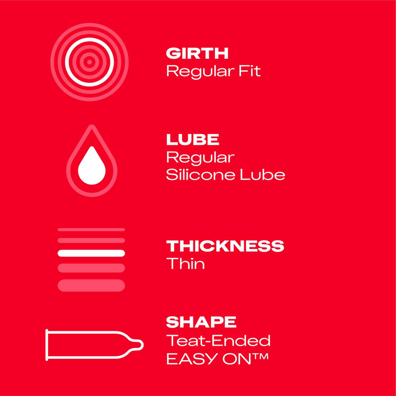 Durex Thin Feel Condoms 6 pack - British product