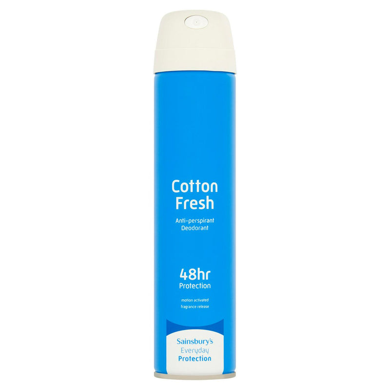 The Collection Cotton Fresh Anti-Perspirant Spray 250ml (British brand)