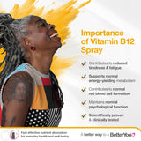 BetterYou Boost B12 oral spray bottle 25ml - British product