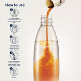 Lipton SodaStream Peach Flavour Tea Mix 440ml, imported from the UK
