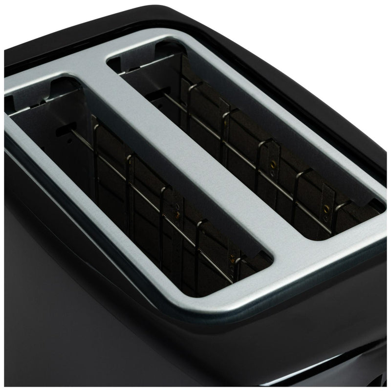 Cookworks New Basic 2 slice toaster black - British product