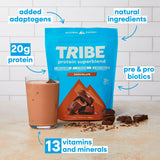 Tribe Protein Superblend Chocolate 500g (British brand)