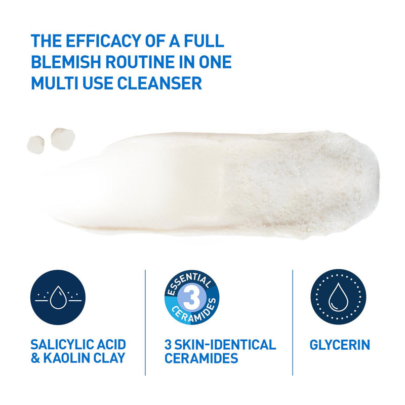 CeraVe clay foam cleanser 118ml - British product