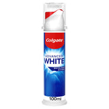 Colgate Advanced White Teeth Whitening Toothpaste Pump 100ml