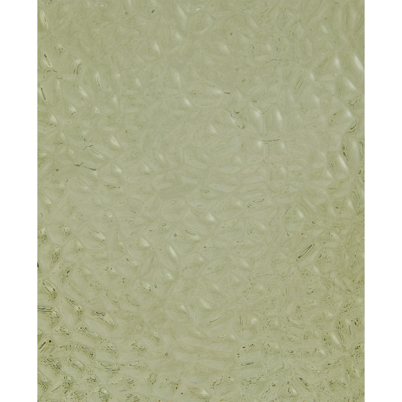 Habitat green glass vase hammered 24.7cm, UK version