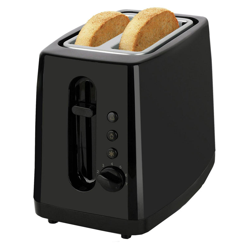 Cookworks New Basic 2 slice toaster black - British product