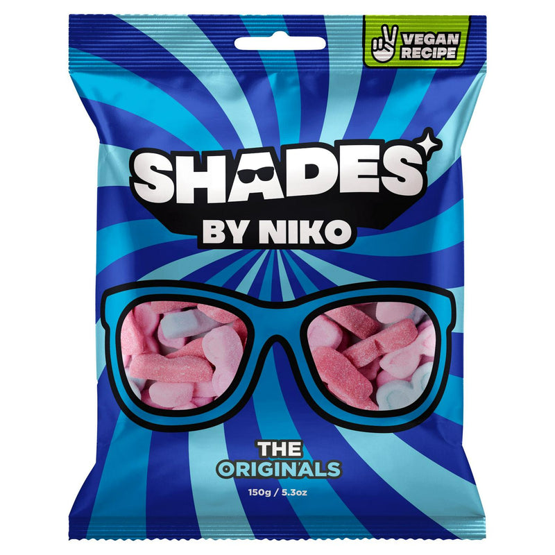 Shades by Niko foam sugar sweets imported from the UK