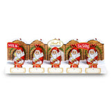 Lindt Santa Christmas Milk Chocolate 5 x 50g
