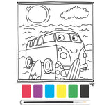 Igloo Books Things That Go Paint & Colour Book, UK version