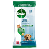Dettol Homes with Pets Multipurpose Cleaning Wipes Fresh Breeze 110 - British product