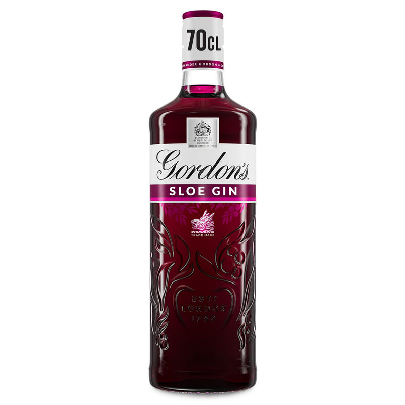 Sloe Gin with Handpicked Sloe Berries, 26% ABV, 70cl Bottle