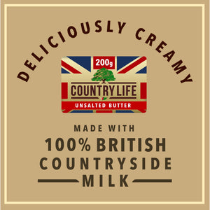 Creamy Unsalted Butter 200g