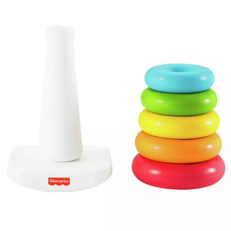 Fisher-Price Rock-a-Stack Rings Baby Stacking Toy - British product