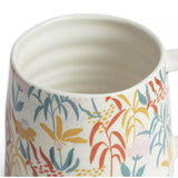 Habitat floral ripple mug 310ml capacity ceramic , UK version
