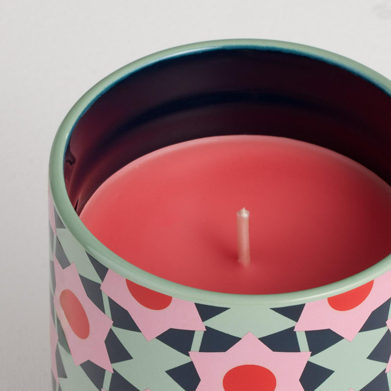 Habitat Candle with Lid - Pomegranate & Amber
