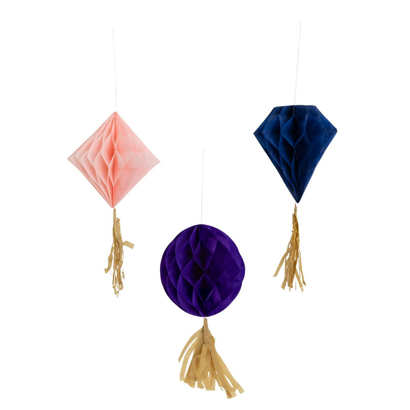 Habitat Glam Honeycombs hanging decoration 19.5cm, UK version
