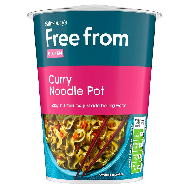 Sainsbury's Free From Curry Noodle Pot 74g