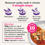 The Spice Tailor Japanese Katsu Curry Sauce Kit 245g