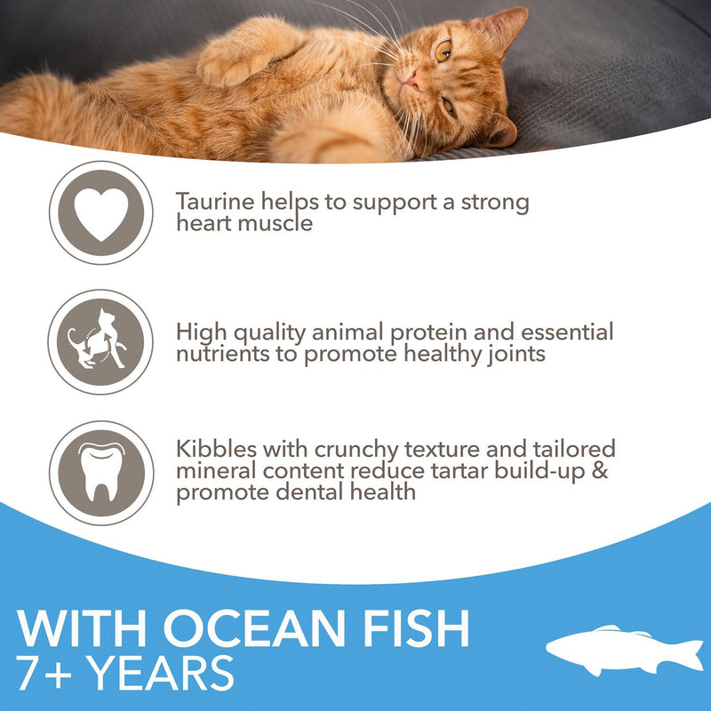 IAMS for Vitality Senior Cat Food Ocean Fish 2kg, UK version