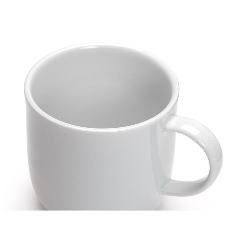 Habitat Riko Mug White Stoneware Set of 4, UK version