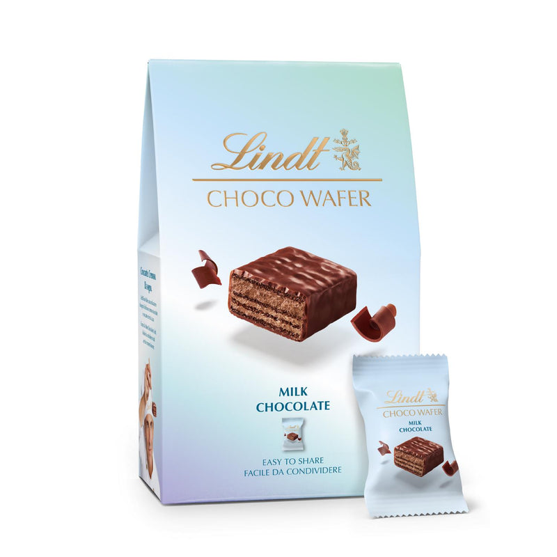 Lindt Choco Wafer Milk Chocolate 130g, UK version