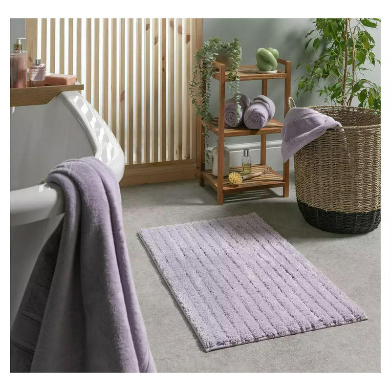 Habitat bath mat lilac 80x50cm, UK version