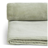 Sainsbury's Home Sage Fleece Throw 125x150cm (British brand)