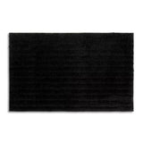Habitat Ribbed Tufted Bath Mat - Black