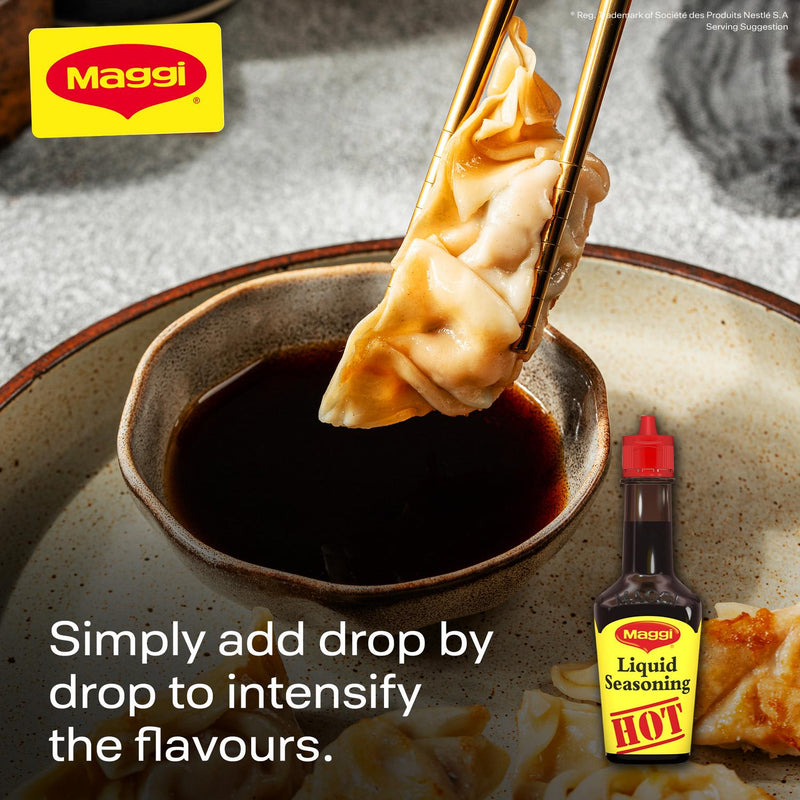 Maggi Hot Liquid Seasoning 100ml, imported from the UK