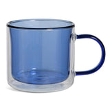 Habitat double walled mug blue 250ml, UK version