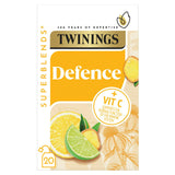 Twinings Superblends Defence with Citrus, Ginger & Green Tea, 20 Tea Bags