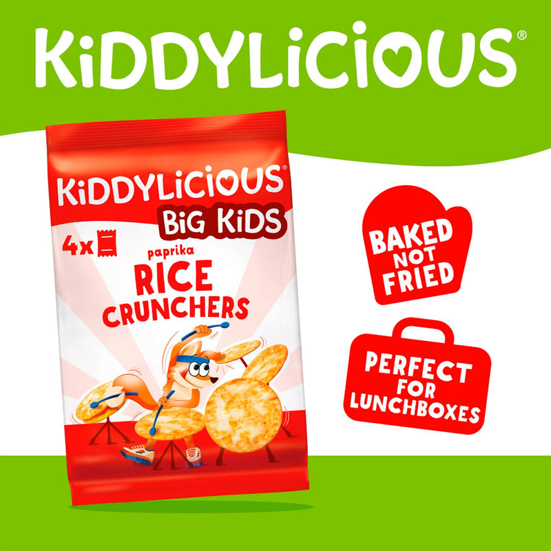 Kiddylicious Paprika Rice Crunchers 60g , UK version