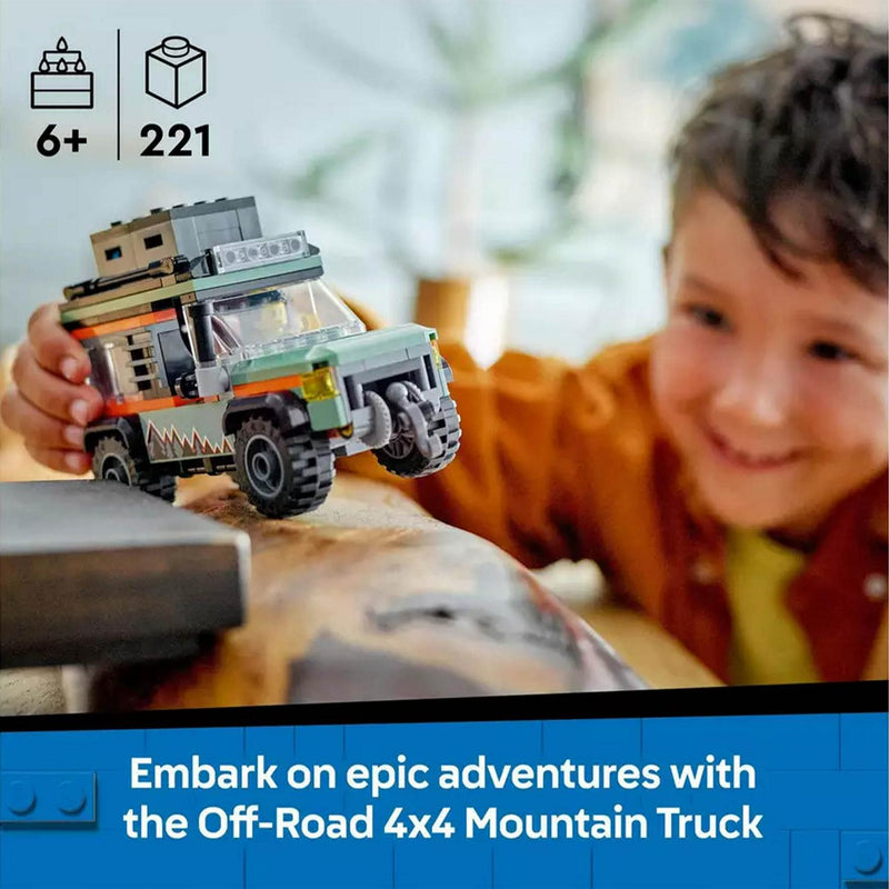 LEGO City 4x4 Truck Building Set 221 pieces, UK version