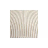Habitat Small Ribbed Ceramic Vase - Natural