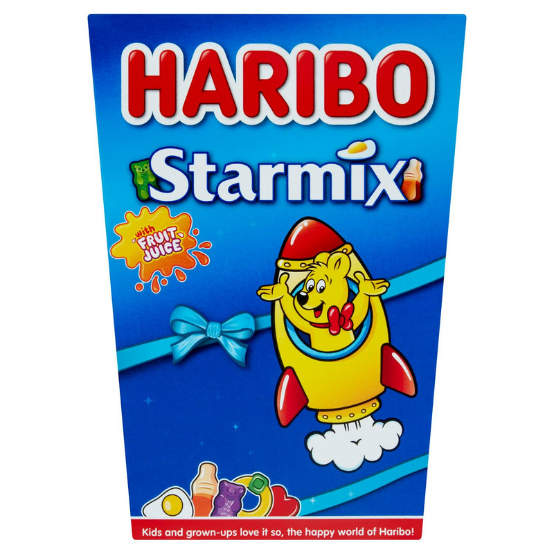 Haribo Starmix Sweets Gift Box 380g fruit gummies, UK version
