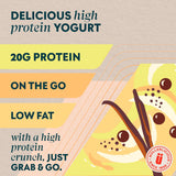 Müller Myprotein High Protein Vanilla Yogurt with Chocolate Balls