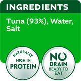 John West No Drain Fridge Pot Tuna Steak with a Little Brine 110g
