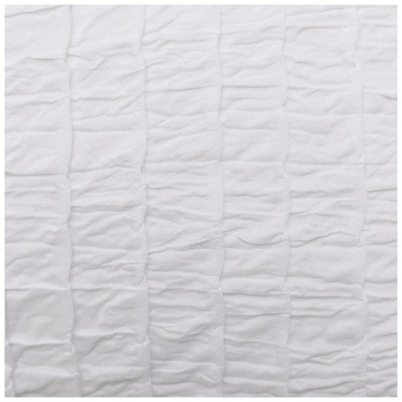 Sainsbury's Home crinkle white bedding set, UK version