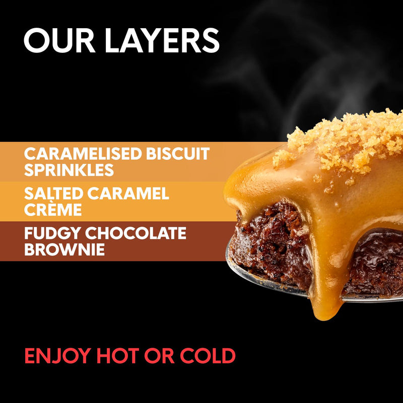 Gü chocolate and salted caramel brownie dessert 2 x 80g (British brand)