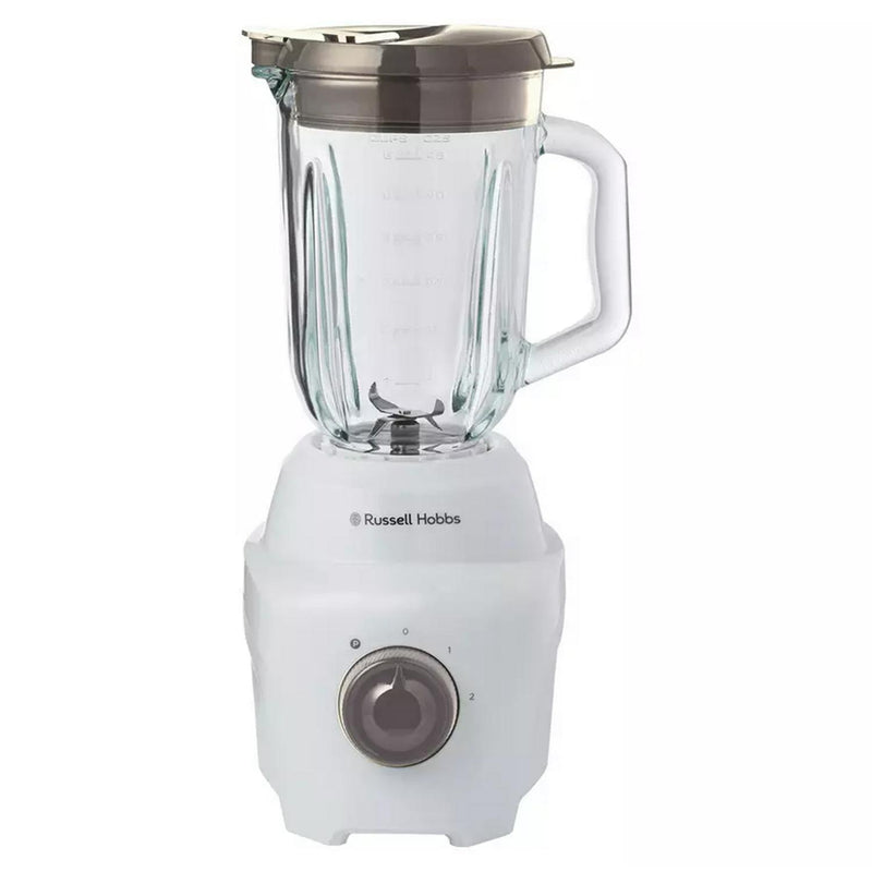 Russell Hobbs Go Create White 1.5L Glass Jug Blender 27580
