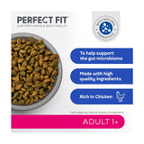 Perfect Fit Advanced Nutrition Adult Complete Dry Chicken Cat Food 750g