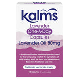 Kalms Lavender Oil Capsules 80mg 14 capsules, UK version