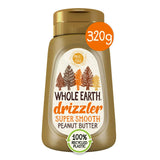 Whole Earth Drizzler peanut butter Original Roasted 320g (British brand)