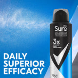 Sainsburys Maximum Protection Anti-Perspirant Deodorant Spray for Men, 96 Hour Freshness, 150ml Aerosol- Buy online at McGrocer