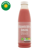 Sainsbury's Strawberry & Banana Smoothie 750ml