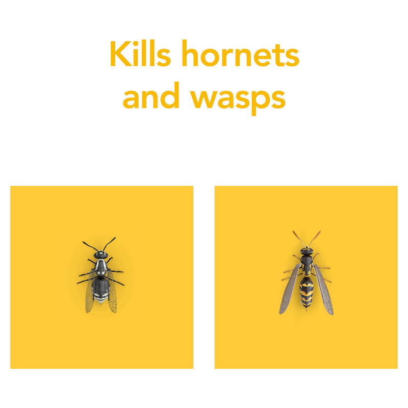 Raid rapid action wasp hornet spray 300ml, imported from the UK